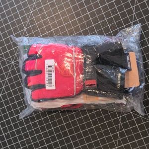 BNIB Hestra Gore-Tex Flex Jr. 5-finger - RED Size 4
